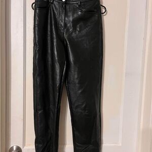 Wilfred Faux Leather Pants